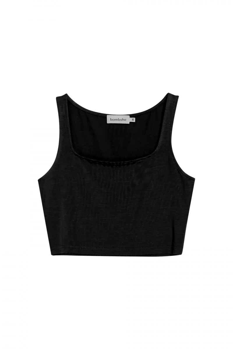 Crop top czarny - Image 8